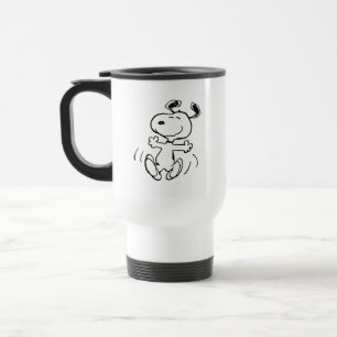 Jordnötter Snoopy Lycklig Dance Resemugg