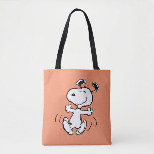 Jordnötter Snoopy Lycklig Dance Tygkasse