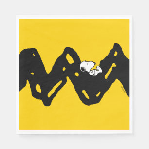 Jordnötter Snoopy Nap Pappersservett