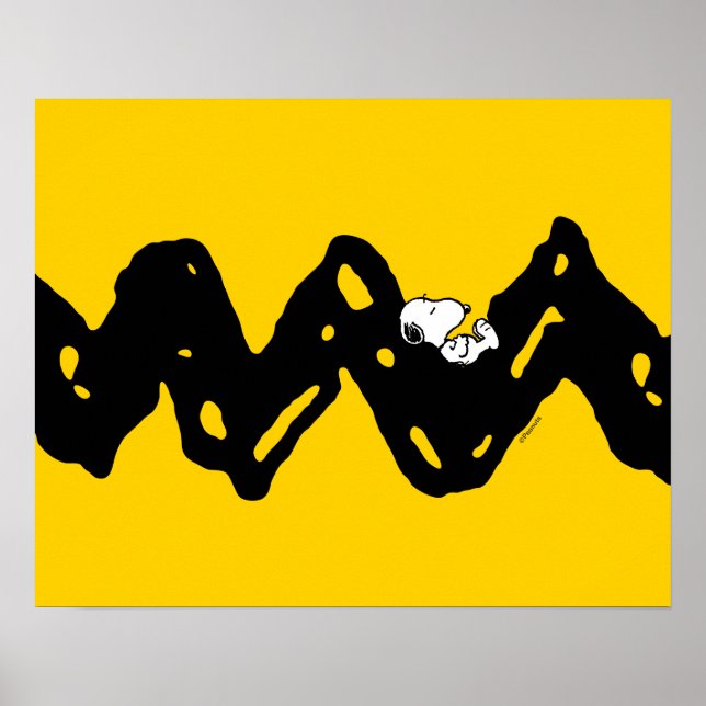 Jordnötter | Snoopy Nap Poster (Framsidan)