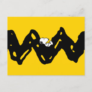 Jordnötter Snoopy Nap Vykort