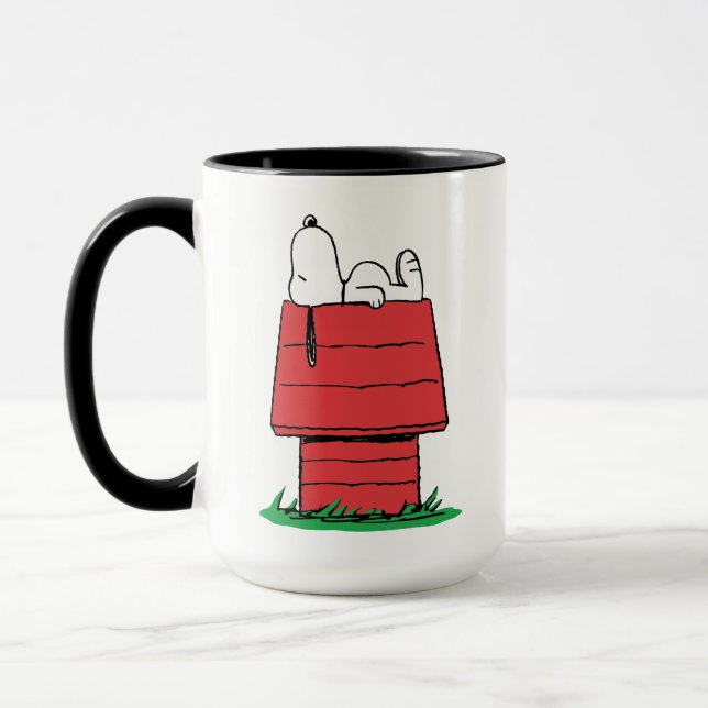 Jordnötter | Snoopy Napping Mugg (Vänster)