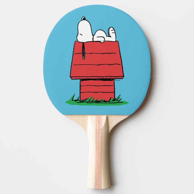 Jordnötter | Snoopy Napping Pingisracket (Framsidan)