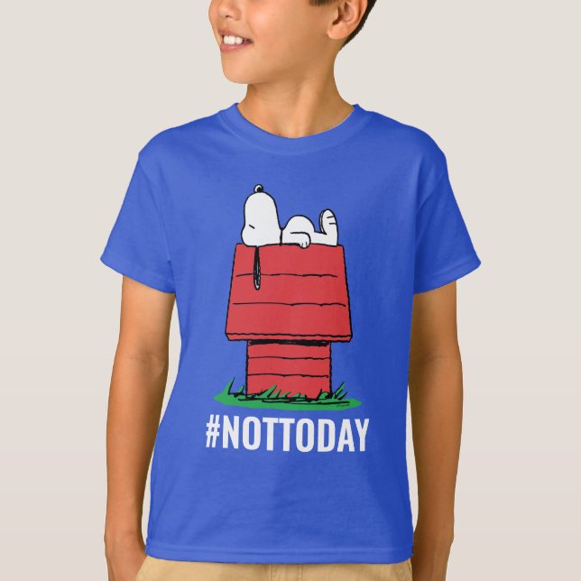 Jordnötter | Snoopy Napping T Shirt (Framsida)