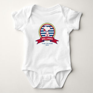 Jordnötter   Snoopy Nautical Badge T Shirt