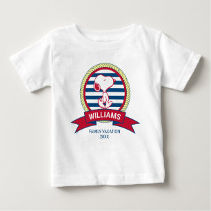 Jordnötter   Snoopy Nautical Badge T Shirt