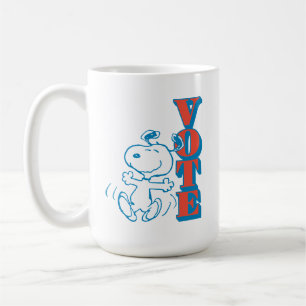 Jordnötter   Snoopy - omröstning Kaffemugg