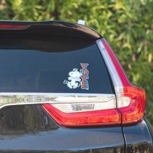 Jordnötter Snoopy - omröstning Klistermärken