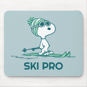 Jordnötter Snoopy on Skis Musmatta