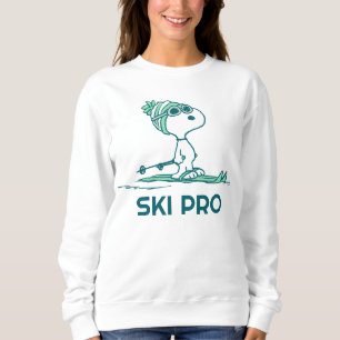 Jordnötter   Snoopy on Skis T Shirt