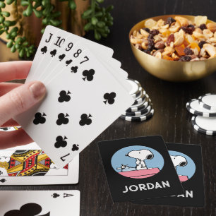 Jordnötter   Snoopy på skrivmaskinens uppspelnings Casinokort