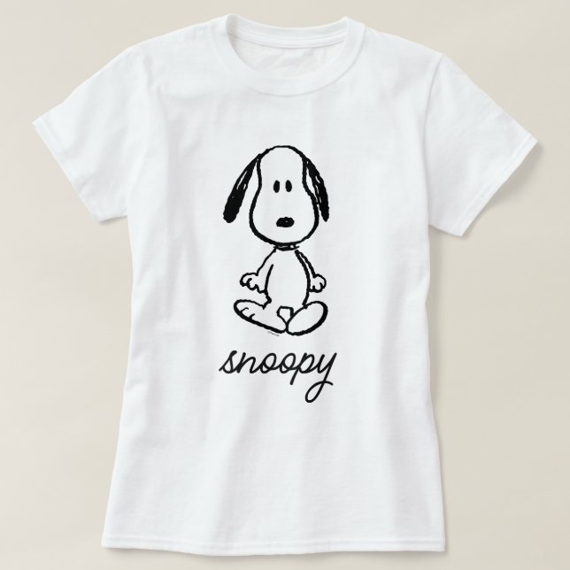 Jordnötter | Snoopy Permanent Tall T Shirt (Design framsida)