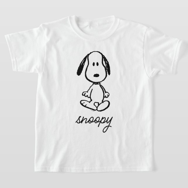 Jordnötter | Snoopy Permanent Tall T Shirt (Laydown)