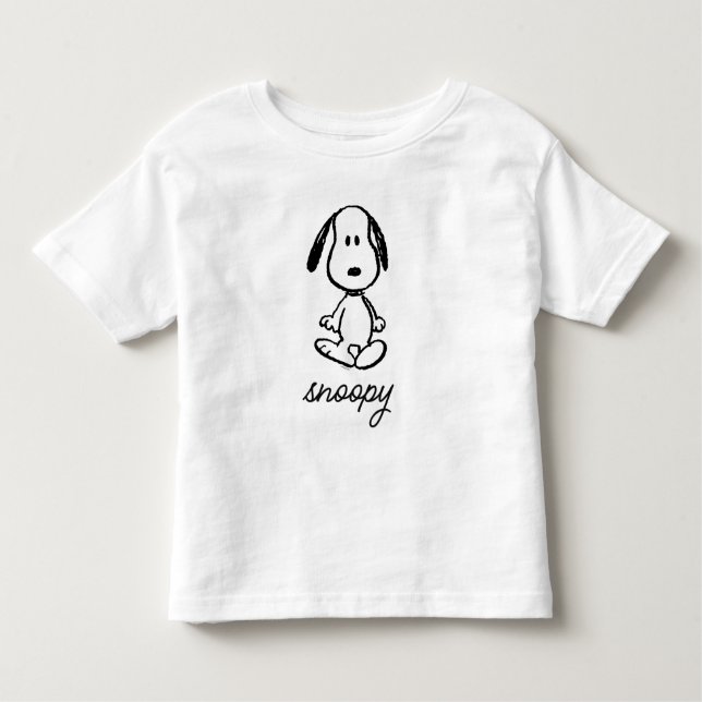 Jordnötter | Snoopy Permanent Tall T Shirt (Framsida)