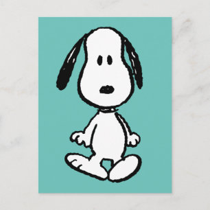 Jordnötter   Snoopy Permanent Tall Vykort