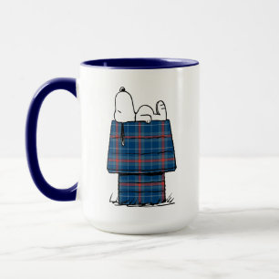 Jordnötter Snoopy Play Flanals Hund House Mugg