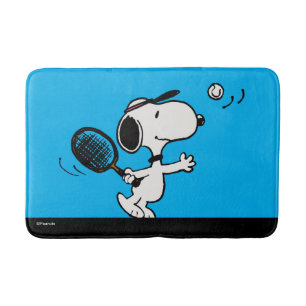 Jordnötter Snoopy Plays Tennis Badrumsmatta