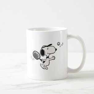 Jordnötter Snoopy Plays Tennis Kaffemugg