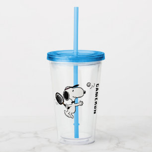 Jordnötter Snoopy Plays Tennis Take Away Mugg