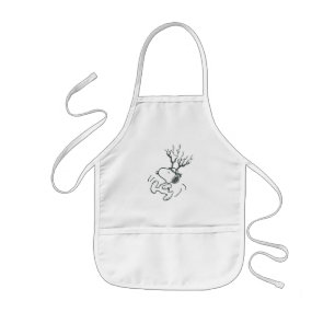 Jordnötter Snoopy Reindeer Barnförkläde