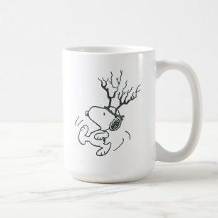 Jordnötter   Snoopy Reindeer Kaffemugg
