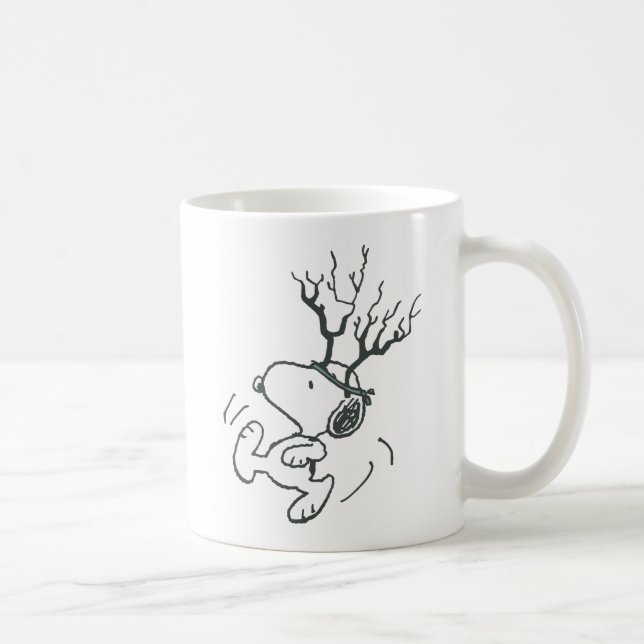 Jordnötter | Snoopy Reindeer Kaffemugg (Höger)