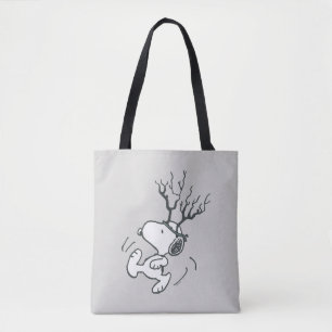 Jordnötter Snoopy Reindeer Tygkasse