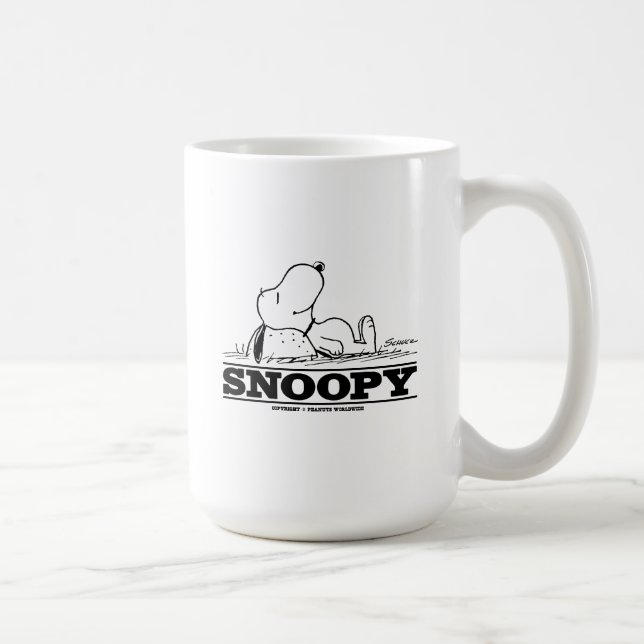 Jordnötter | Snoopy Rest Break Kaffemugg (Höger)