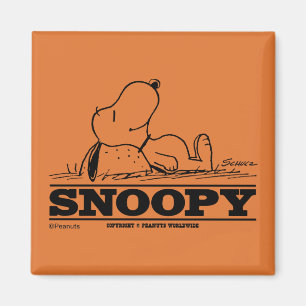 Jordnötter Snoopy Rest Break Magnet