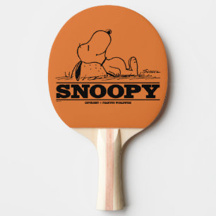 Jordnötter   Snoopy Rest Break Pingisracket