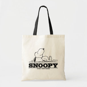 Jordnötter Snoopy Rest Break Tygkasse