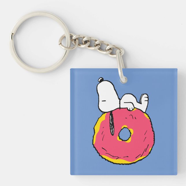Jordnötter | Snoopy Rosa Donut (Framsidan)