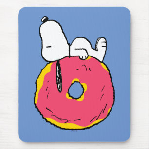 Jordnötter Snoopy Rosa Donut Musmatta