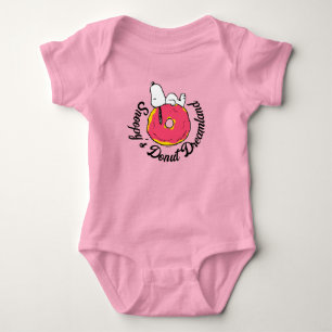 Jordnötter   Snoopy Rosa Donut T Shirt