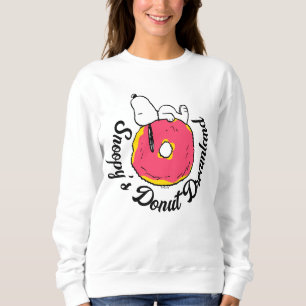 Jordnötter   Snoopy Rosa Donut T Shirt