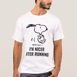 Jordnötter | Snoopy Running T Shirt