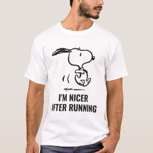 Jordnötter   Snoopy Running T Shirt