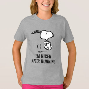 Jordnötter   Snoopy Running T Shirt