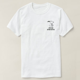 Jordnötter Snoopy Running T Shirt