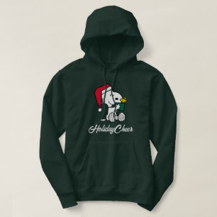 Jordnötter Snoopy Santa & Woodstock Gift Hoodie