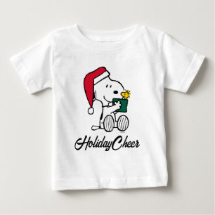 Jordnötter   Snoopy Santa & Woodstock Gift T Shirt
