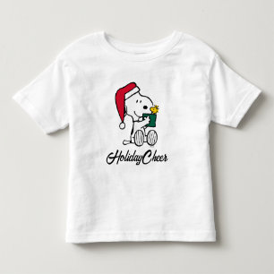 Jordnötter   Snoopy Santa & Woodstock Gift T Shirt