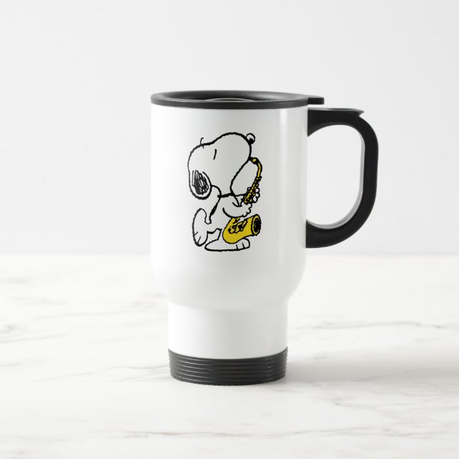 Jordnötter | Snoopy Saxophone Player Resemugg (Höger)