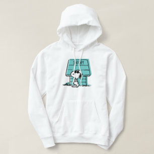 Jordnötter   Snoopy skall vara verklig Hoodie