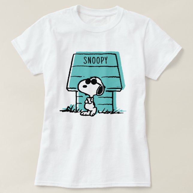 Jordnötter | Snoopy skall vara verklig T Shirt (Design framsida)