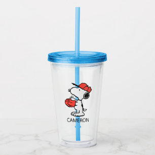 Jordnötter   Snoopy Skapar fångst Take Away Mugg