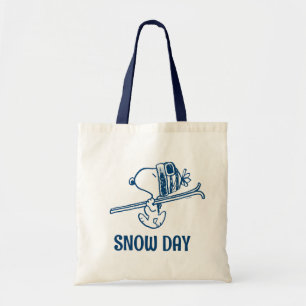 Jordnötter Snoopy Ski Resa Tygkasse