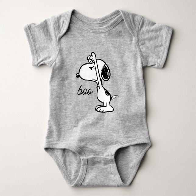 Jordnötter | Snoopy Skrämt dig T Shirt (Framsida)