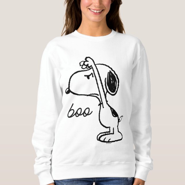 Jordnötter | Snoopy Skrämt dig T Shirt (Framsida)