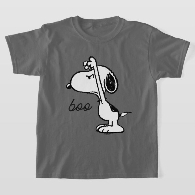 Jordnötter | Snoopy Skrämt dig T Shirt (Laydown)